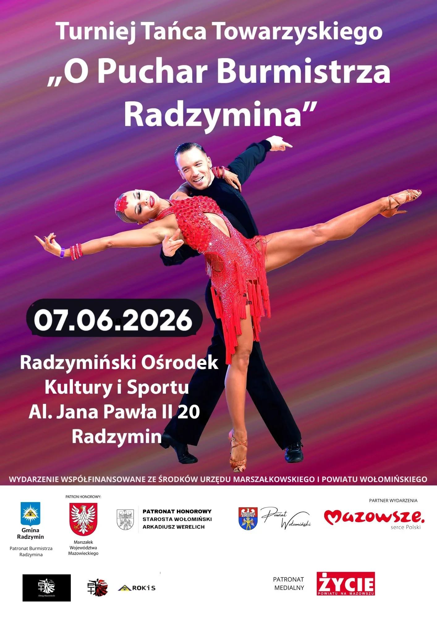 Turniej Tańca Towarzyskiego - Radzymin 2026